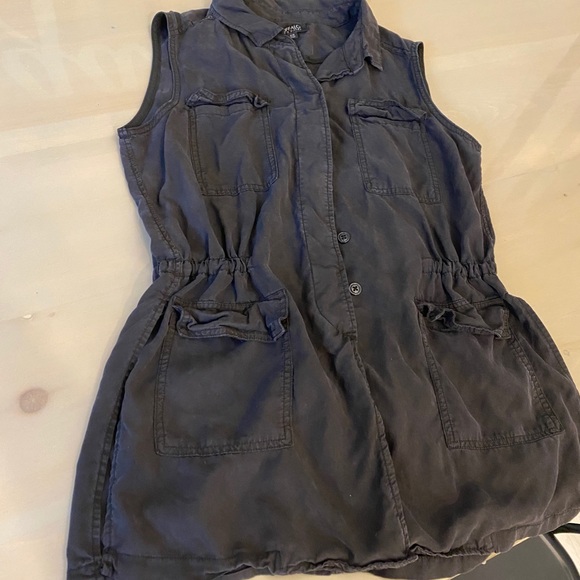 Buffalo Oversized Vest Black - Picture 2 of 5